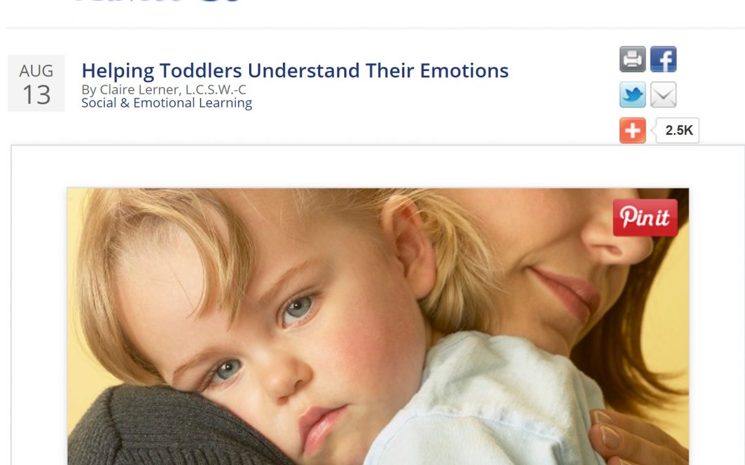 Helping Toddlers Understand their Emotions