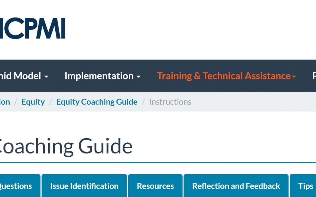 NCPMI Pyramid Model Coaching Equity Guide