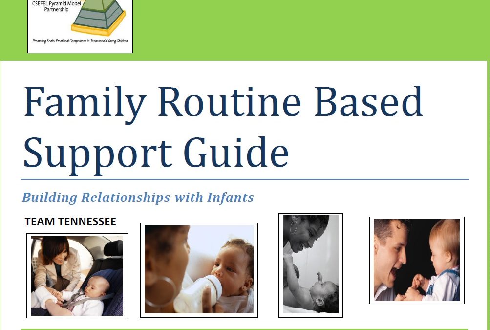 Family Routine Based Support Guide: Building Relationships with Infants