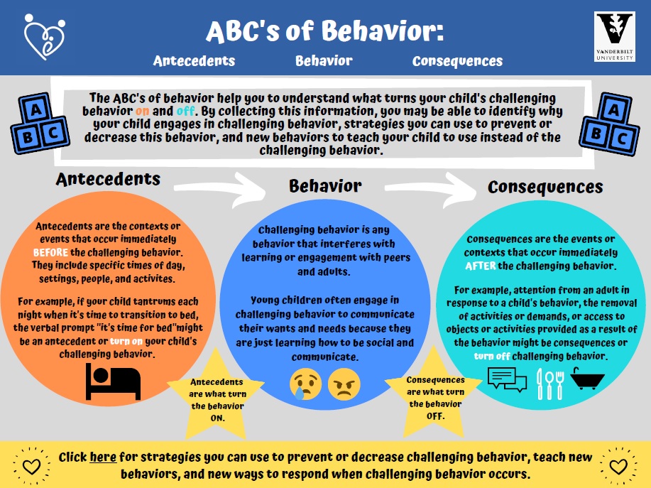 Barton Lab ABC s Of Behavior Observation Cards PRISM