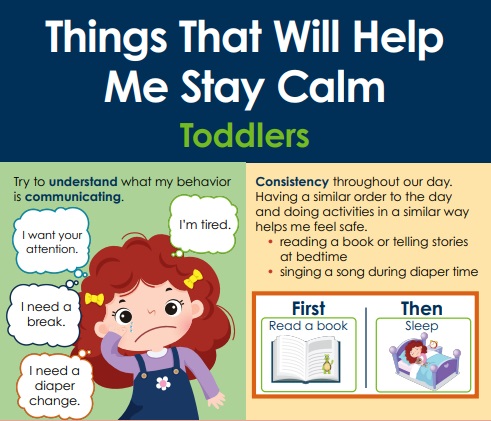 NCPMI Things that will help me Stay Calm – Toddlers